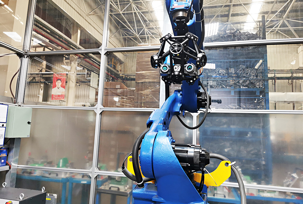 自动化三维精度扫描系统（量程直径3.4m）